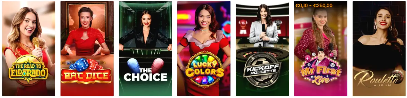 30bet Casino Live-tafelspel